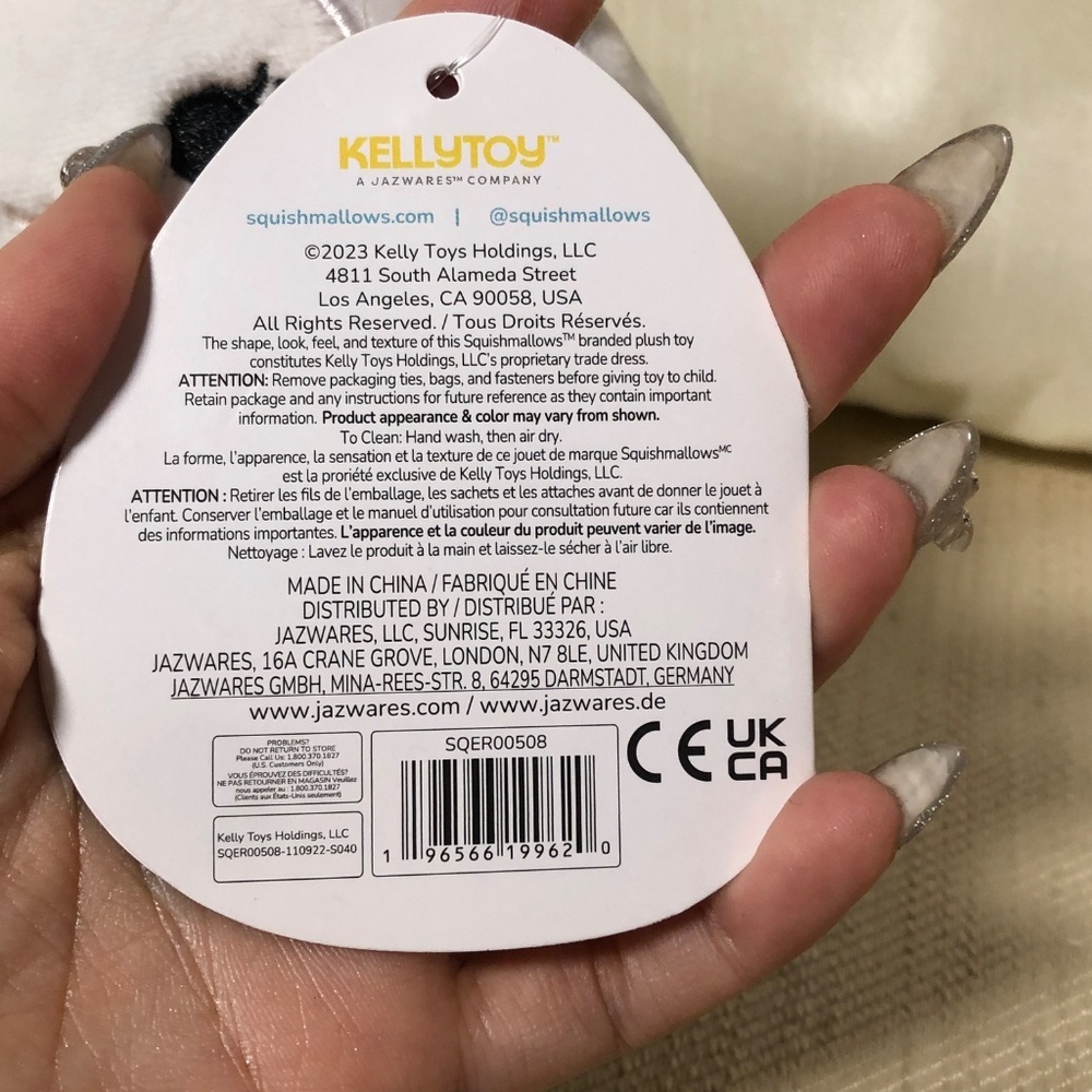 NWT Squishmallows Olana The Lamb 4" - Picture 5 of 6